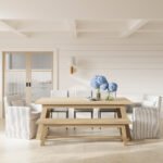 Hettie Grey Stripe Chair - Image 10