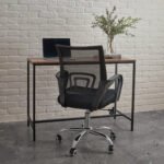 Hoxton Distressed Oak Effect Desk - Image 9