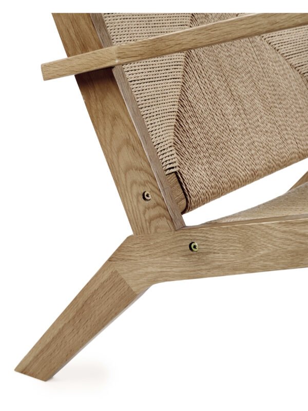Icaria Woven Cord Accent Chair - Image 5