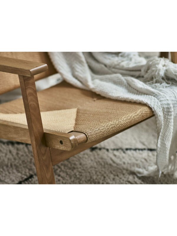 Icaria Woven Cord Accent Chair - Image 7