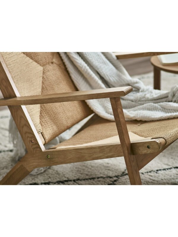 Icaria Woven Cord Accent Chair - Image 8