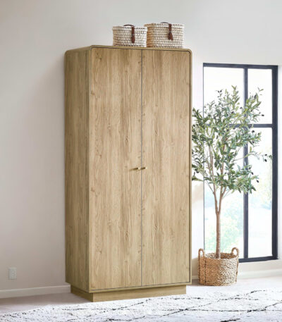 Ingrid 2 Door Wardrobe Oak