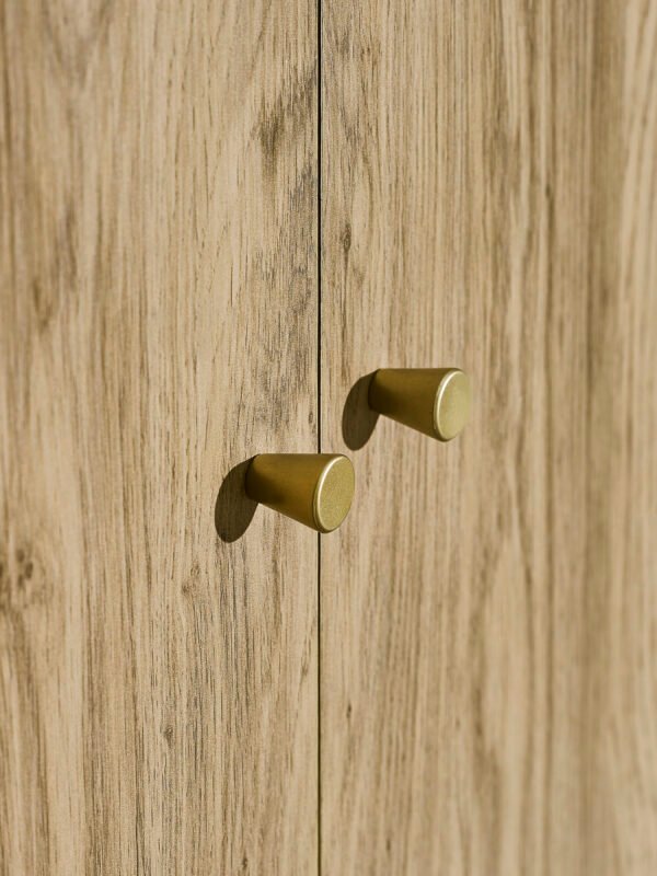 Ingrid 2 Door Wardrobe Oak - Image 11