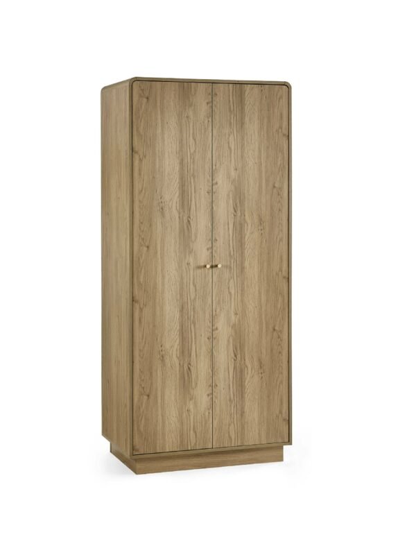 Ingrid 2 Door Wardrobe Oak - Image 2