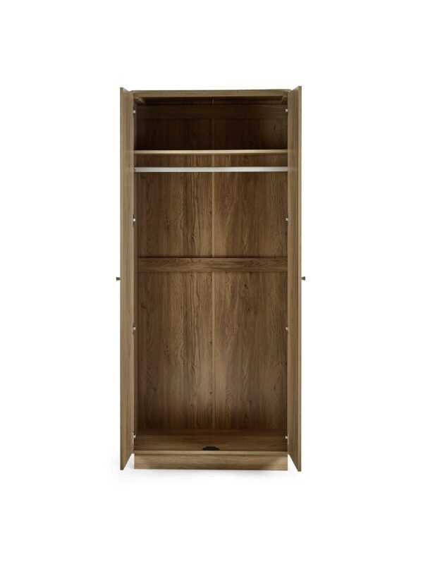 Ingrid 2 Door Wardrobe Oak - Image 5