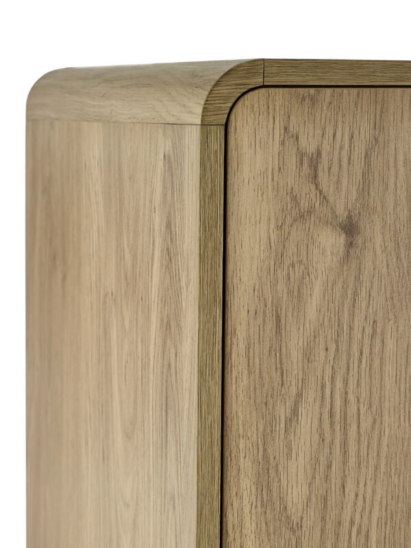 Ingrid 2 Door Wardrobe Oak - Image 7