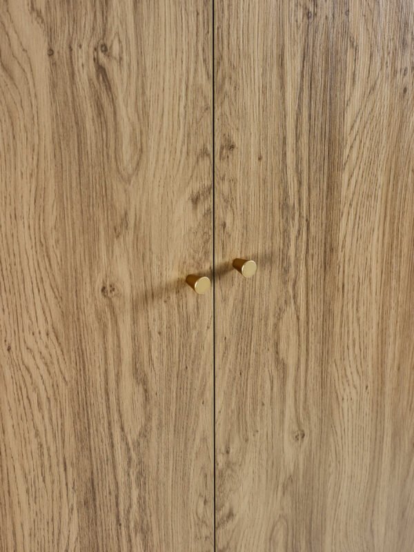 Ingrid 2 Door Wardrobe Oak - Image 8