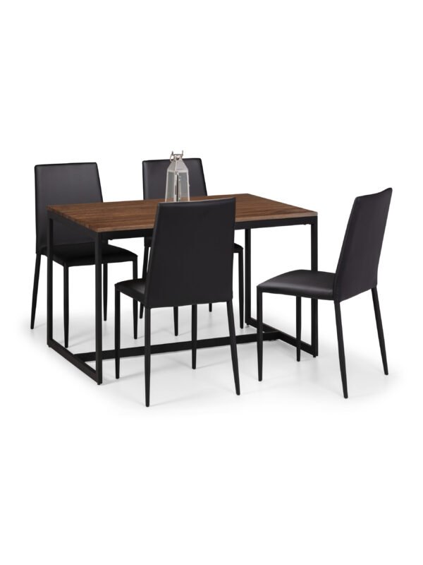 Jazz Fully Upholstered Stacking Dining Chair (Set of 4) - Image 7