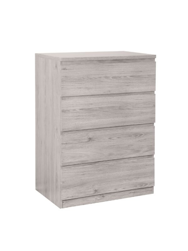 Jupiter 4 Drawer Chest- Grey Oak - Image 2