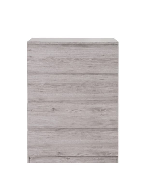 Jupiter 4 Drawer Chest- Grey Oak - Image 4
