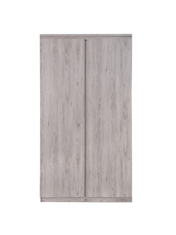 Jupiter 2 Door Wardrobe - Grey Oak - Image 4