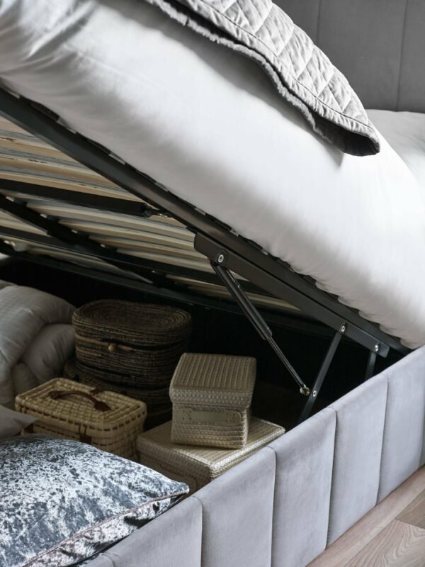 Katie Upholstered Ottoman Storage Bed - Image 14