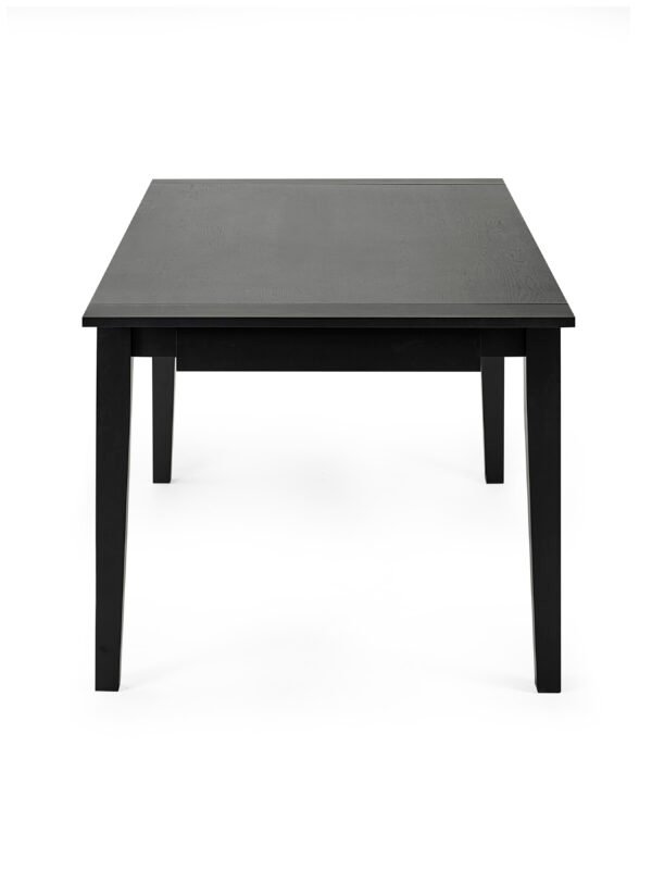 Knoxley Black Oak Rectangular 173-251cm Extending Dining Table - Image 10