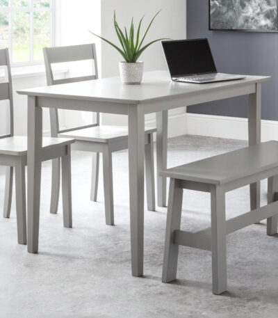 Kobe Compact Rectangular Table – Torino Grey