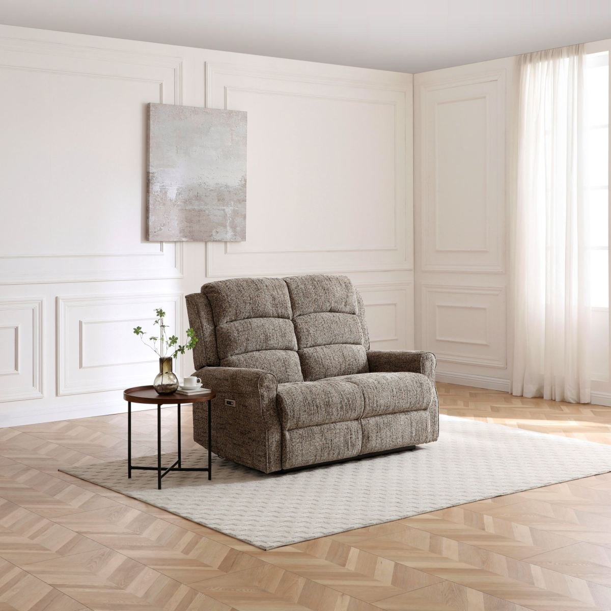 KY102-BAXTER-2-SEATER-ELECTRIC-RECLINER-FAWN-LIFESTYLE-SQ-05_webready.jpg Baxter 2 Seater Electric Recliner - Image 1