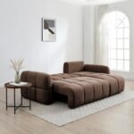 Morgan Quilted Corner Sofa Bed - Image 5