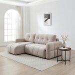 Morgan Quilted Corner Sofa Bed