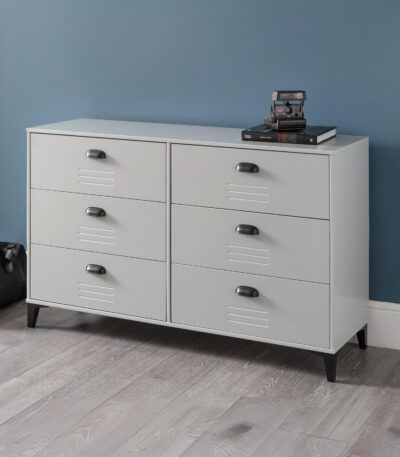 Lakers Locker 6 Drawer Wide Chest