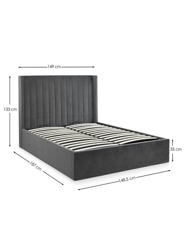 Langham Upholstered Ottoman Storage Bed Frame - Image 12