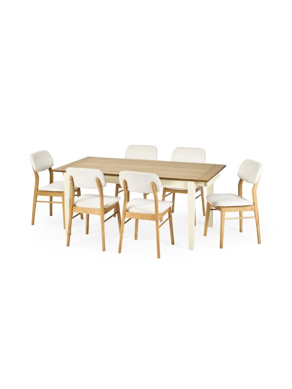 Larissa Natural Oak Effect 173–251cm Extending Dining Table - Image 12