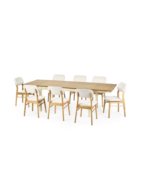 Larissa Natural Oak Effect 173–251cm Extending Dining Table - Image 13