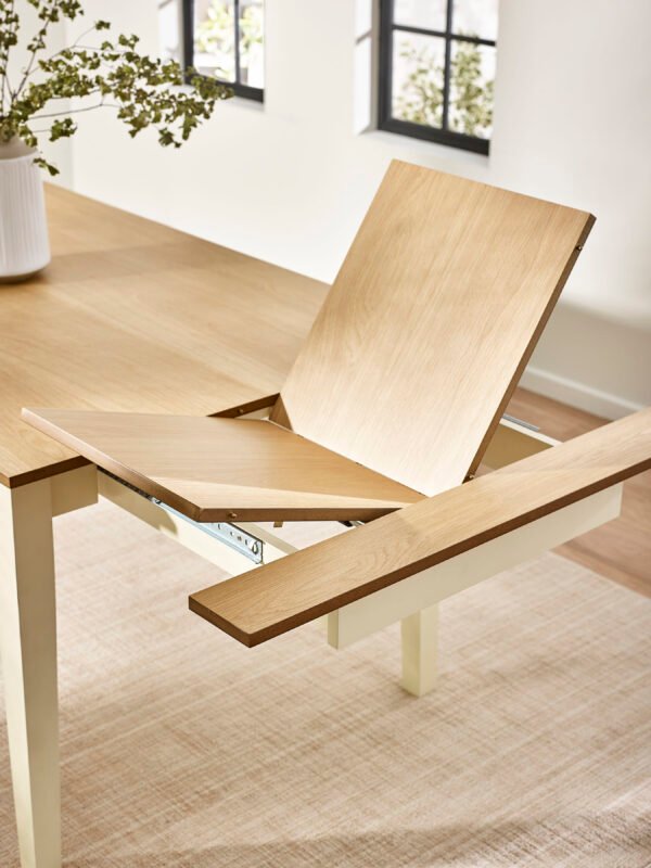 Larissa Natural Oak Effect 173–251cm Extending Dining Table - Image 5