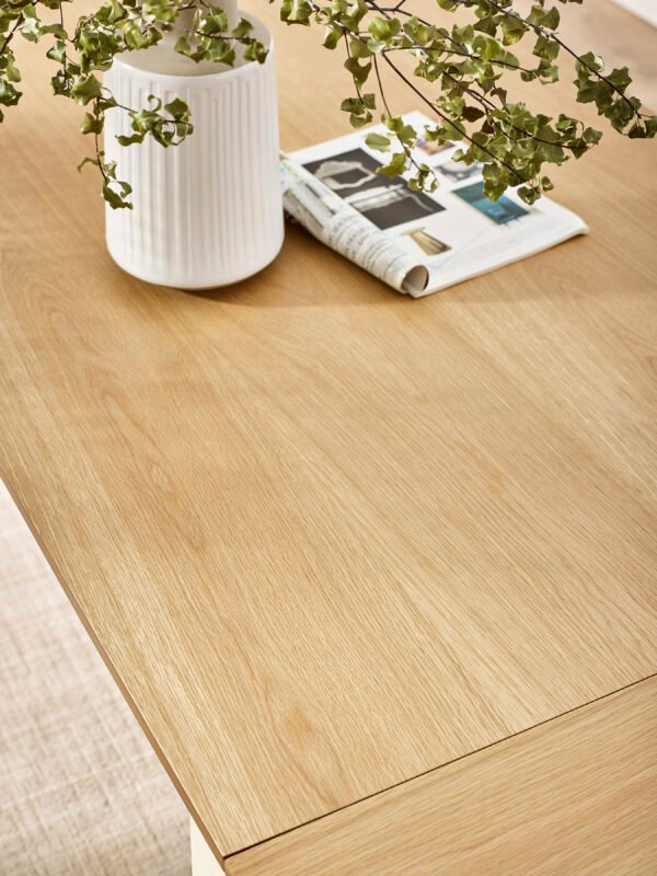 Larissa Natural Oak Effect 173–251cm Extending Dining Table - Image 6