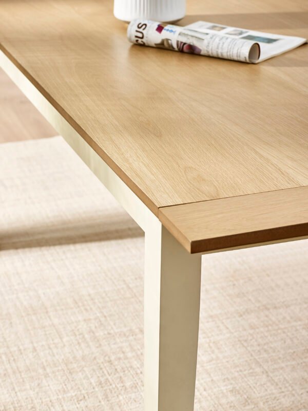 Larissa Natural Oak Effect 173–251cm Extending Dining Table - Image 7