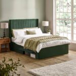 Leila Upholstered Bed with Side Access Storage