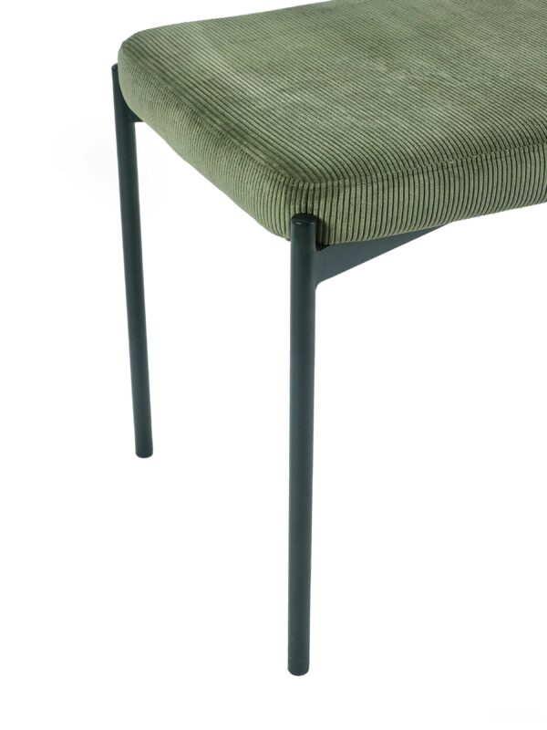 Leonie 2 Seater Upholstered Dining Bench - Image 5