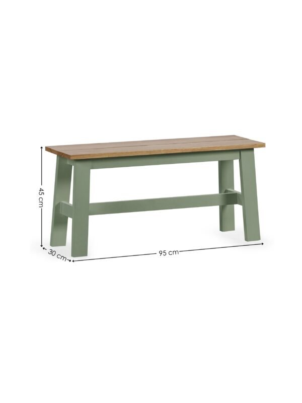 Linwood 2 Seater Dining Bench - Image 10