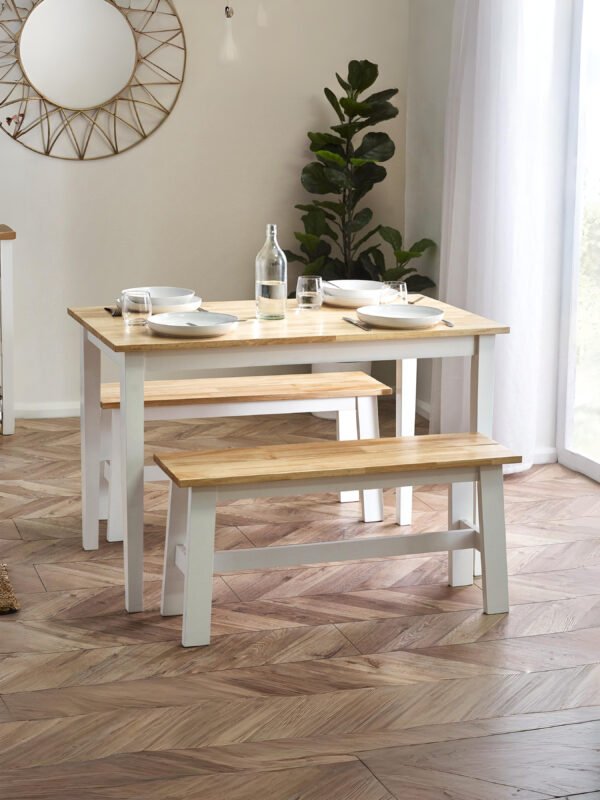 Linwood 2 Seater Dining Bench - Image 12