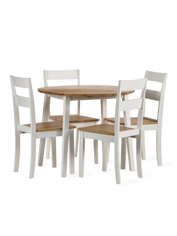 Linwood Round 2-4 Seater Drop Leaf Dining Table - Image 14