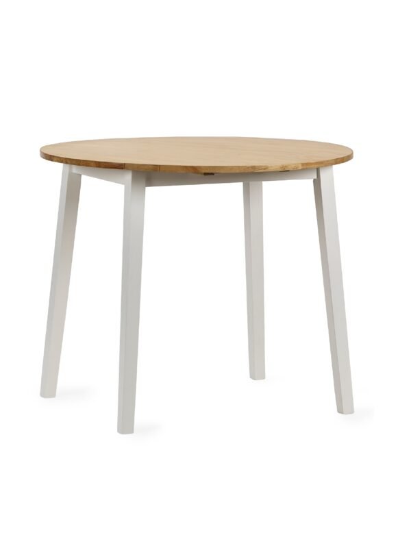 Linwood Round 2-4 Seater Drop Leaf Dining Table - Image 2