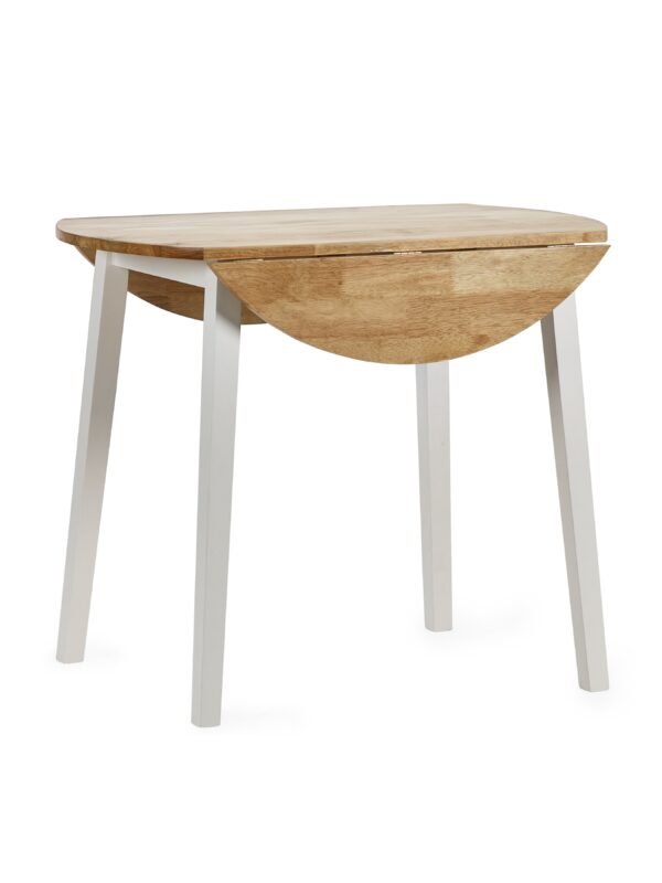 Linwood Round 2-4 Seater Drop Leaf Dining Table - Image 3