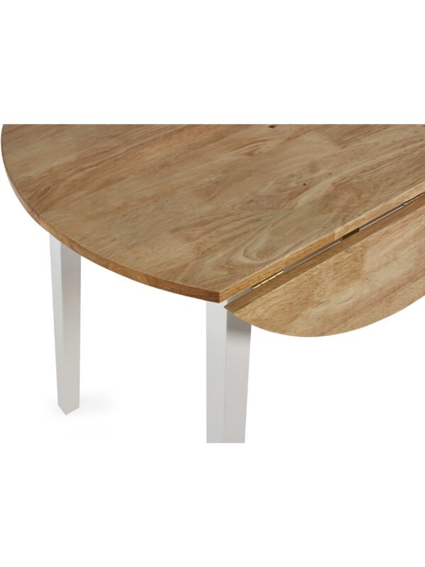 Linwood Round 2-4 Seater Drop Leaf Dining Table - Image 6