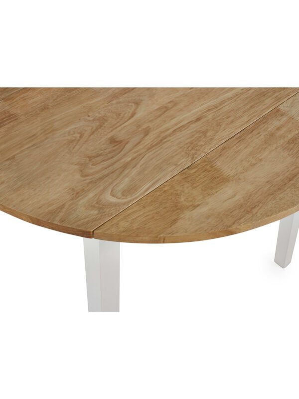 Linwood Round 2-4 Seater Drop Leaf Dining Table - Image 7