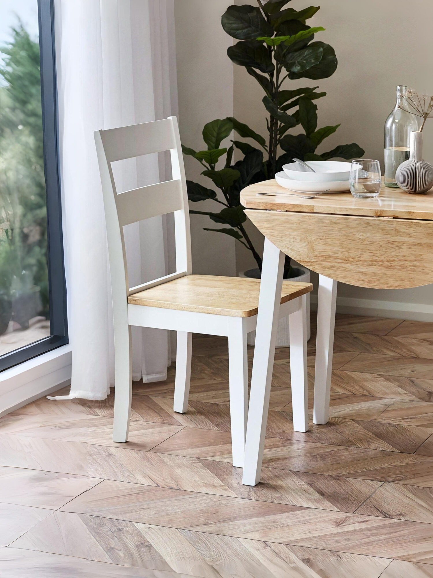 LIN022_1 Linwood Dining Chair (Set of 2) - Image 1