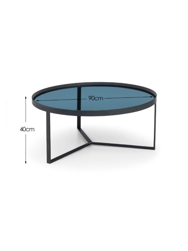 Loft Coffee Table - Smoked Glass - Image 7
