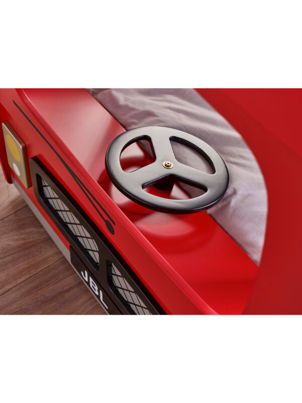 London Bus 90cm Single Red Bunk Bed - Image 4