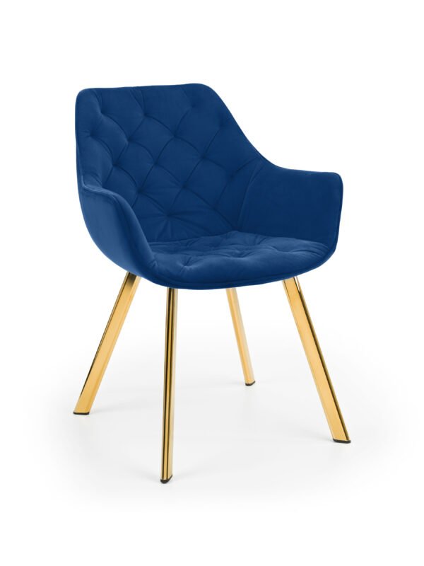 Set Of 2 Lorenzo Dining Chairs - Blue - Image 4