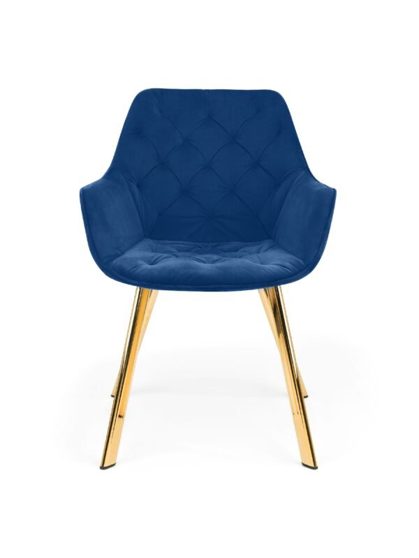 Set Of 2 Lorenzo Dining Chairs - Blue - Image 5