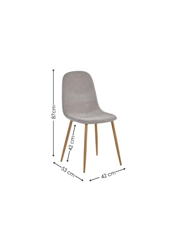 Lottie Upholstered Dining Chair (Set of 4) - Image 9