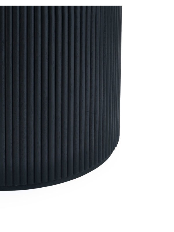 Louis Fluted Round 4 Seater Dining Table - Image 3