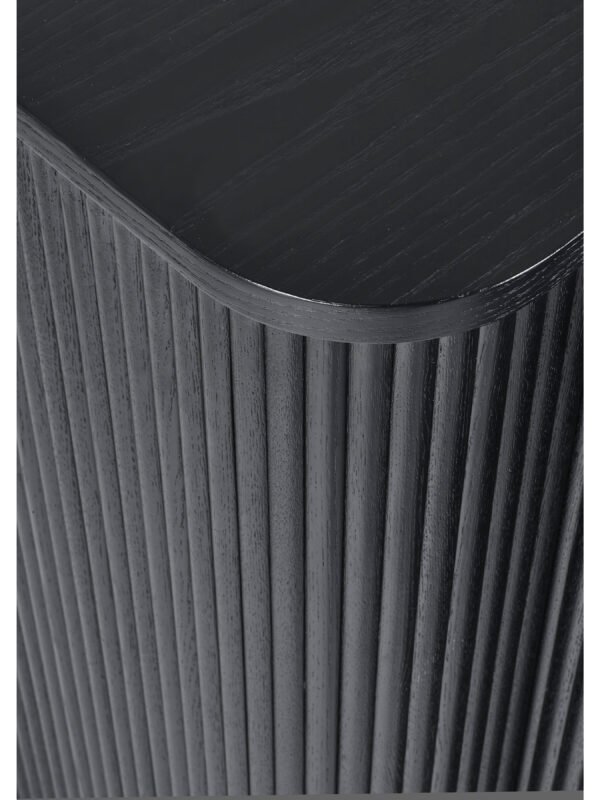 Louis Fluted Sideboard - Black - Image 6