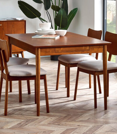 Lowry Extending Dining Table With 2 Drawers