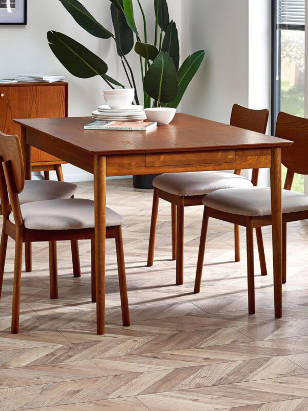 Lowry Extending Dining Table With 2 Drawers