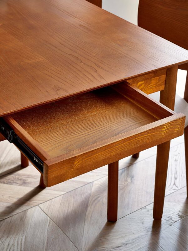 Lowry Extending Dining Table With 2 Drawers - Image 6