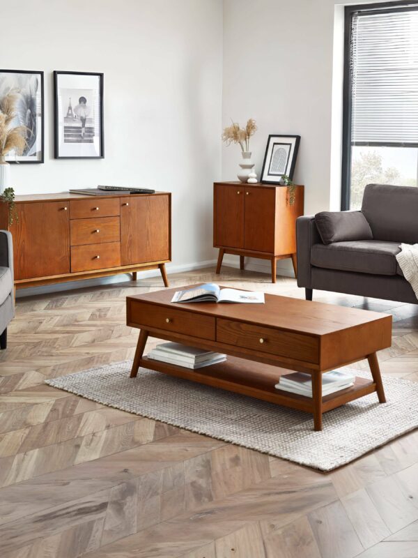 Lowry 2 Drawer Coffee Table - Image 11