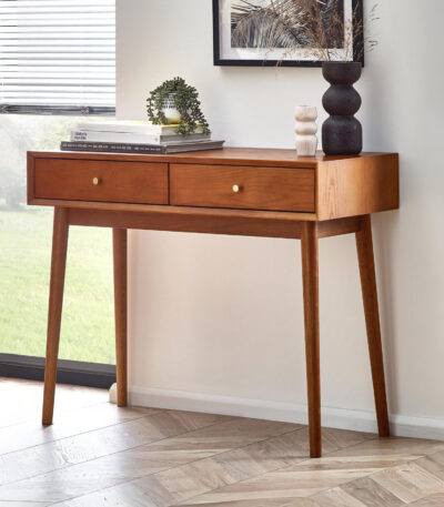 Lowry Writing Desk With 2 Drawers